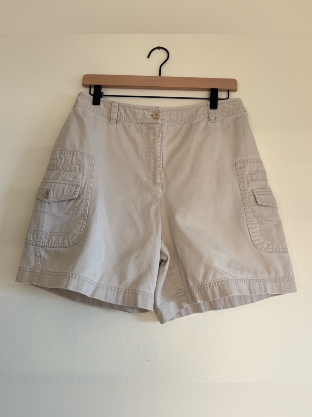 Vintage y2k cotton cargo shorts, Rafaella, size 10